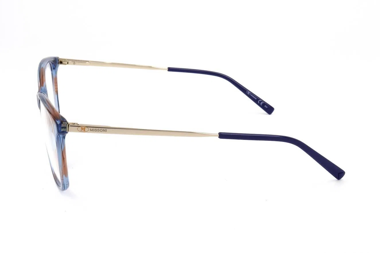 M Missoni MMI0015 Eyeglasses - BROWN BLUE - view 4